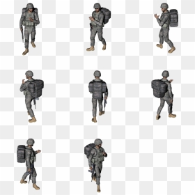 Soldier Png Image With Transparent Background - Pixel Art Soldier Isometric, Png Download - roman soldier png