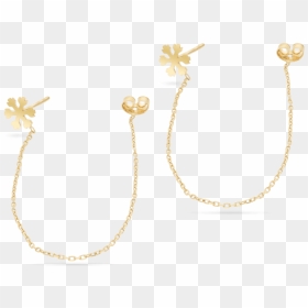 Snowflake Drop Earrings, Yellow Gold - Earrings, HD Png Download - gold snowflake png