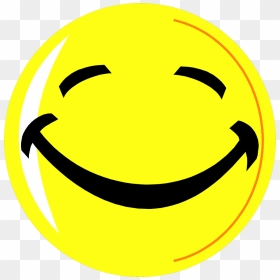 Smiley Face Free Stock Photo Illustration Of A Yellow - Yellow Smiley Face On Black, HD Png Download - smily face png