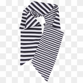 Naracamicie Scarf With Black Stripes - Day Dress, HD Png Download - black stripes png