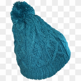 Winter-hats Ladies Fleece Lined Cable Knit Pom Hat - Winter Hat Png, Transparent Png - winter hat png