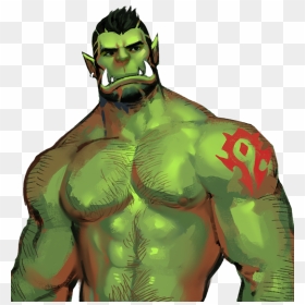 Orc Png Image - Orc World Of Warcraft Muscle, Transparent Png - shrek.png
