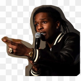 Transparent Asap Rocky Png - Singing, Png Download - asap rocky png