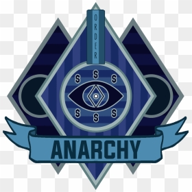 Lambang Anarchy Id, HD Png Download - anarchy symbol png