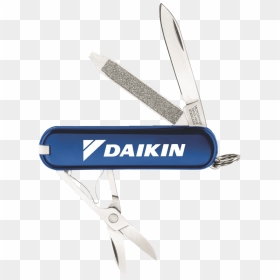 D1875 Classic Sd Swiss Army Knife - Daikin, HD Png Download - knife emoji png