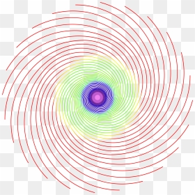 Fibonacci Spiral 2 Clip Arts - Fibonacci Png Spiral Color, Transparent Png - fibonacci png