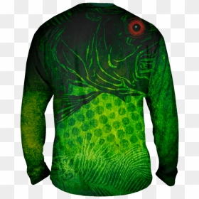 Red Eyes Largemouth Bass Long Sleeve - Sweater, HD Png Download - largemouth bass png