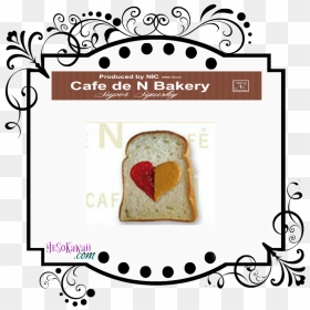 Cafe De N Bakery Sliced Bread Squishy - Tim Holtz Stencile & Stamp Sets, HD Png Download - slice of bread png