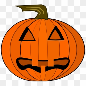 Jack O Lantern Big - Jack-o'-lantern, HD Png Download - jack o lantern face png