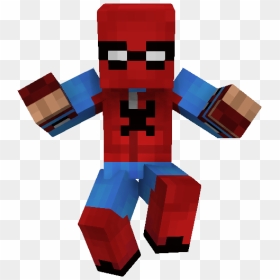 Spider Man Skin Minecraft, HD Png Download - spiderman mask png