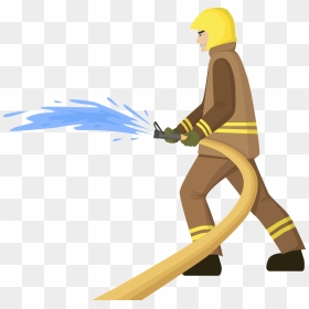 Illustration, HD Png Download - firefighter png