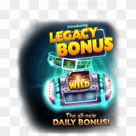 Legacy Bonus Feature Free Slots Caesars Casino - Poster, HD Png Download - movie poster credits png