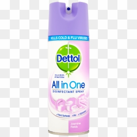Dettol All In One Disinfectant Spray, HD Png Download - spray can png