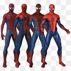 Spider Man Movie Evolution, Transparent Png - Spider-man, Png Download - spiderman mask png