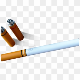 Cigarette Clipart Transparent - E Cig Transparent, HD Png Download - lit cigarette png