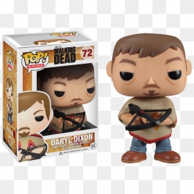 Walking Dead Funko Pop Daryl, HD Png Download - daryl dixon png