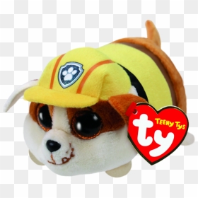 Paw Patrol Rubble The Bulldog - Teeny Ty Rubble, HD Png Download - paw patrol rubble png
