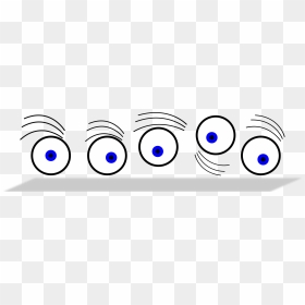 Rolling Eyes Clip Arts - Rolling Eyes Clipart Gif, HD Png Download - funny eyes png