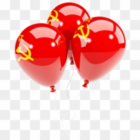 Download Flag Icon Of Soviet Union At Png Format - Balloon With Singapore Flag, Transparent Png - soviet star png