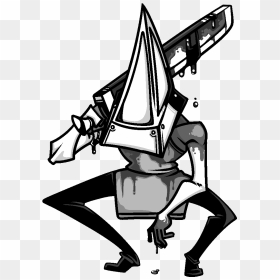 Pyramid Head - Illustration, HD Png Download - pyramid head png