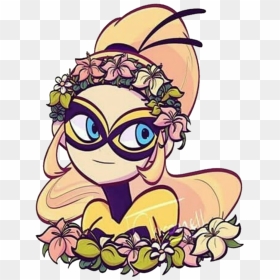 #chloé #queenbee #miraculous #miraculousladybug #prodigiosa - Dibujo De Chloe Miraculos, HD Png Download - miraculous ladybug png