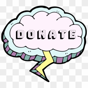 Donations Aren"t Required But Very Much Appreciated - Cloud Drawing, HD Png Download - cloud drawing png