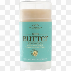 Vanilla Coconut Body Butter Rocky Mountain Soap, HD Png Download - stick of butter png