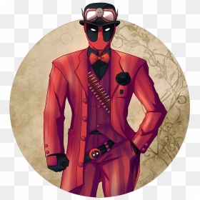 Transparent Deadpool Mask Png - Dapper Deadpool, Png Download - spiderman mask png