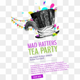 Flyer, HD Png Download - mad hatter hat png