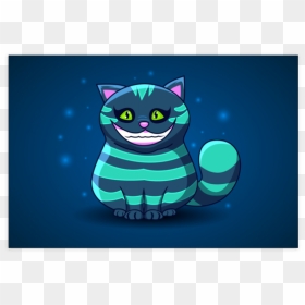 Cheshire Cat, HD Png Download - cheshire cat smile png
