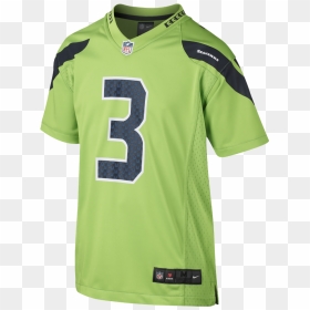 Nike Nfl Seattle Seahawks Color Rush Game Kids - Sports Jersey, HD Png Download - seahawks png