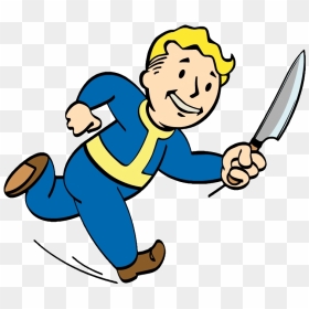 Nukapedia The Vault - Dead Man Sprinting Fallout 76, HD Png Download - cartoon knife png