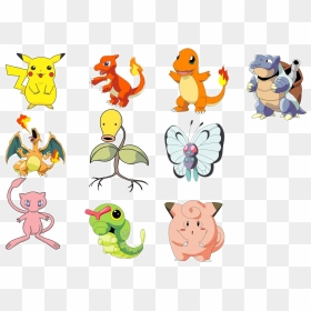 Pokemon Characters Png Transparent Image - Transparent Pokemon Characters Png, Png Download - characters png