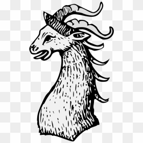 Illustration, HD Png Download - goat head png