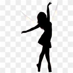 Silhouette Raven - Dancing Girl Silhouette Transparent, HD Png Download - raven silhouette png