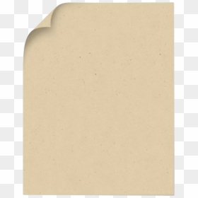 Paper Sheet Png Image Download - Tan, Transparent Png - vhv