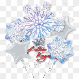 Snowflakes Bouquet, HD Png Download - snowflake emoji png