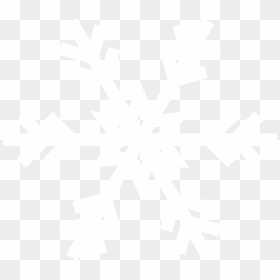 Snowflake White, HD Png Download - snowflake emoji png