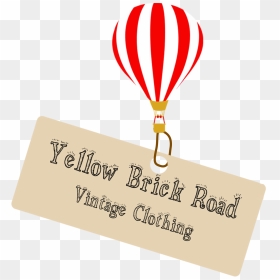 Yellow Brick Road , Png Download - Hot Air Balloon, Transparent Png - yellow brick road png