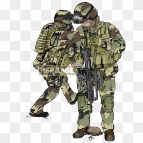 French Overseas Soldier - Tenue Airsoft Francaise, HD Png Download - roman soldier png