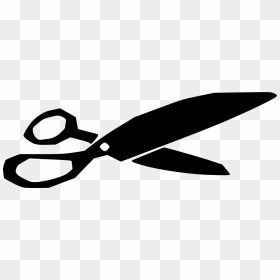 Scissors Throwing Knife Cartoon Byte - Scissors, HD Png Download - cartoon knife png