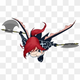 Fairy Tail Wiki On Twitter - Fairy Tail Erza Scarlet Dragon Cry, HD Png  Download - 988x651 (#1587327) - PinPng
