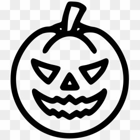 Transparent Pumpkin Head Png - Portable Network Graphics, Png Download - jack o lantern face png