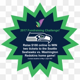 Prize Includes 2 Tix To @seahawks Vs , Png Download - Graphic Design, Transparent Png - seahawks png