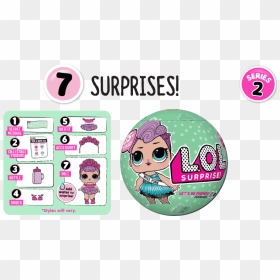 Lol Surprise Seven Layers Of Surprise - Stiker Lol Surprise, HD Png Download - lol surprise png