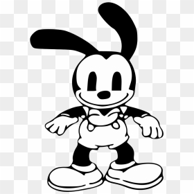 Oswald The Lucky Rabbit Png Pic - Oswald The Lucky Rabbit, Transparent Png - white rabbit png