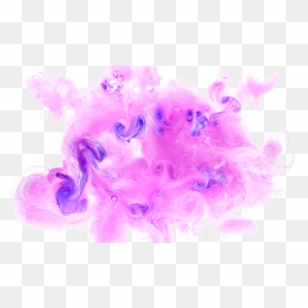 Fog Color Ink Wash Painting - Purple Fog Transparent Background, HD Png Download - fog effect png