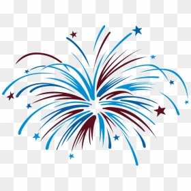 July 4th Fireworks Clipart, HD Png Download - july 4th png