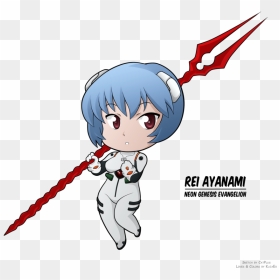 Neon Genesis Evangelion Rei Chibi , Png Download - Rei Ayanami, Transparent Png - rei ayanami png