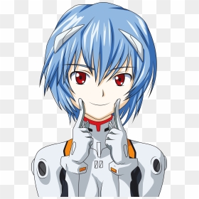 Hiramatsu Tadashi Neon Genesis Evangelion Ikari Shinji - Rei Ayanami, HD Png Download - rei ayanami png